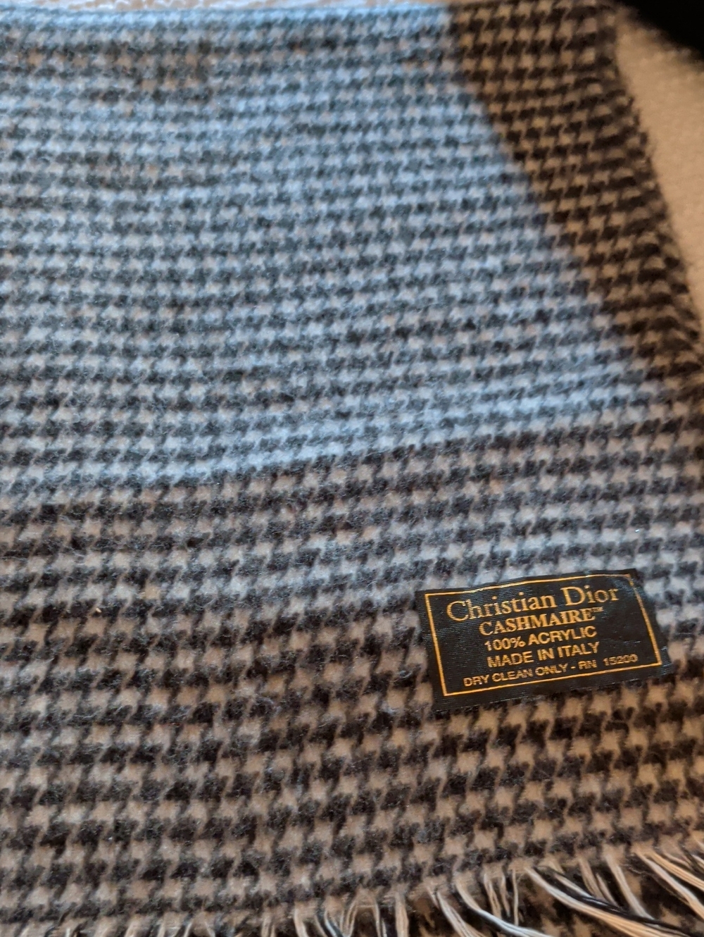 Christian Dior Cashmaire Scarf